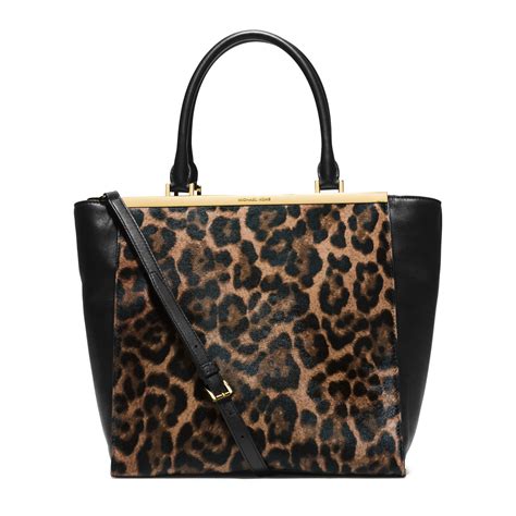 michael kors lana leopard purse|Michael Kors leopard print handbags.